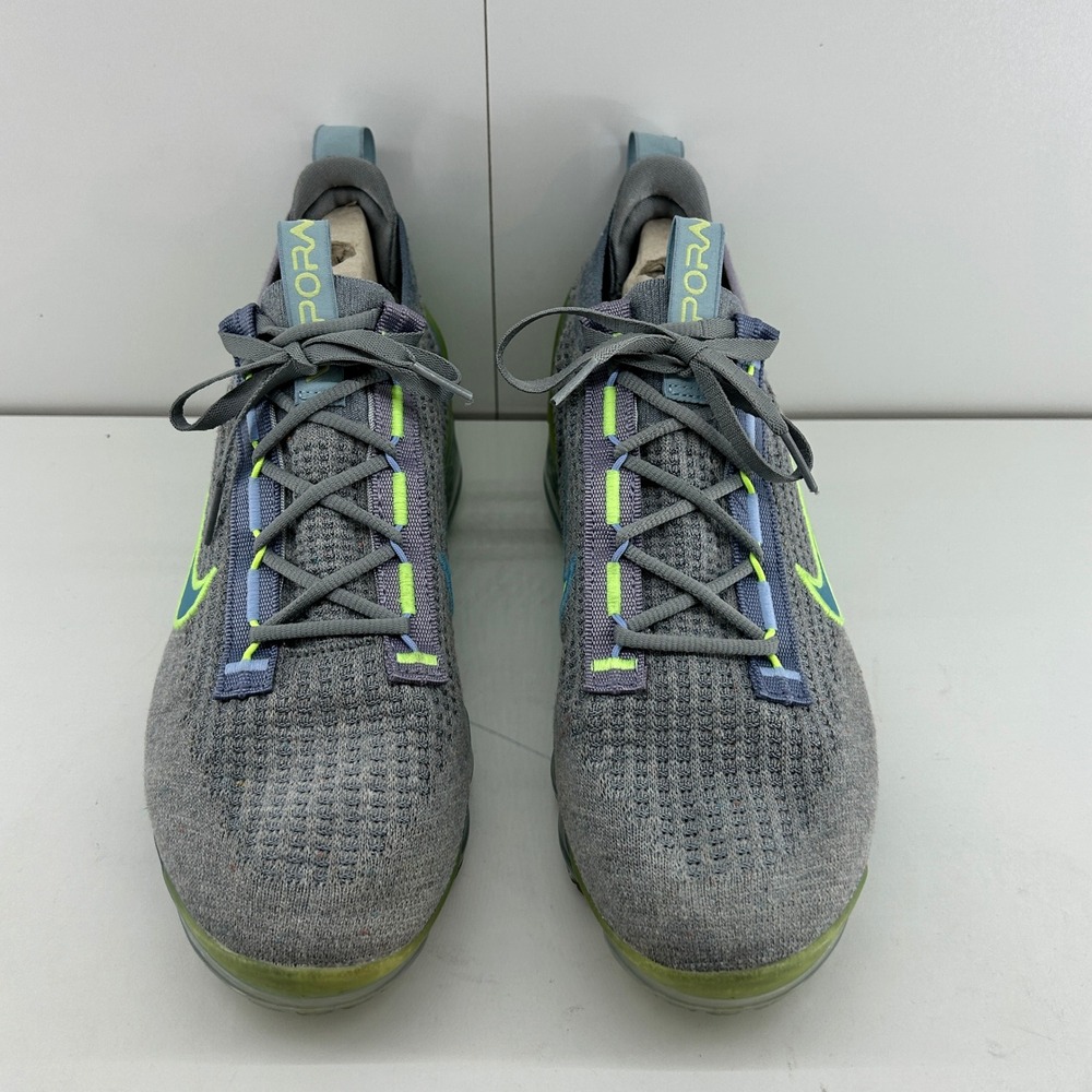 Nike Air VaporMax 2021 Flyknit Mens US 9.5 Gray Sneakers DH4084-003